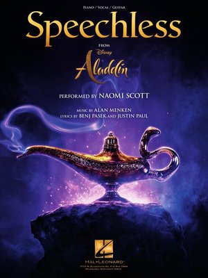 cover image of Speechless (from Aladdin) Sheet Music